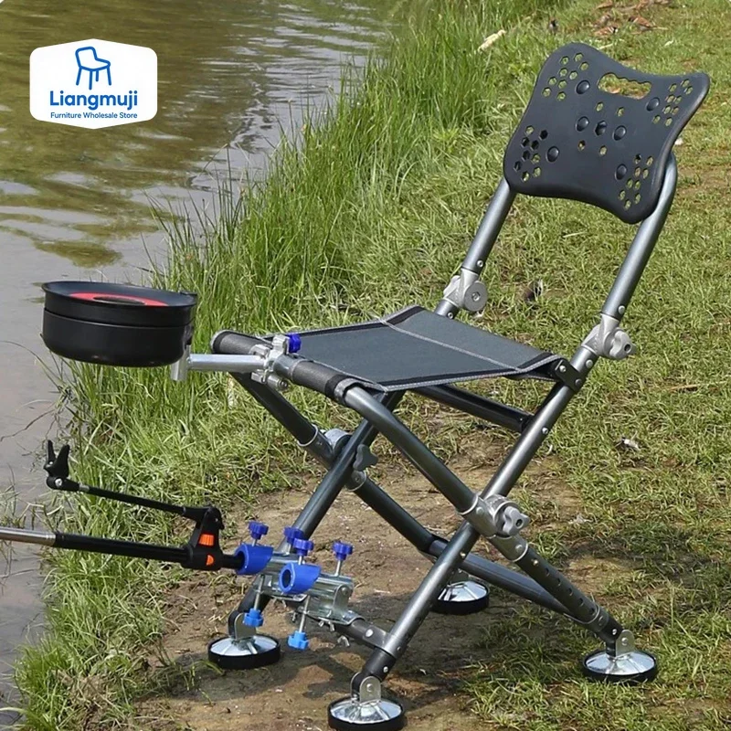 Hunting And Fishing Outdoor Chairs - Kursi Pancing Lipat Multifungsi, Set Kursi