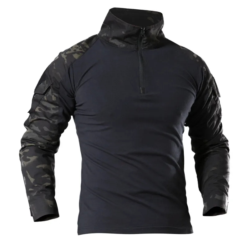 Outdoor Hunting T Shirts - Kaus Hiking Taktis Luar Ruangan Pria