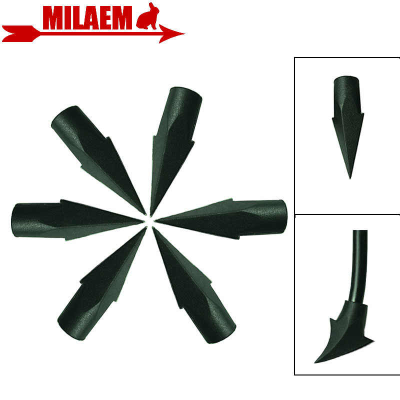 Arrow Carbon Shaft - 24/50pcs 40Gr Ujung Panah Karet untuk