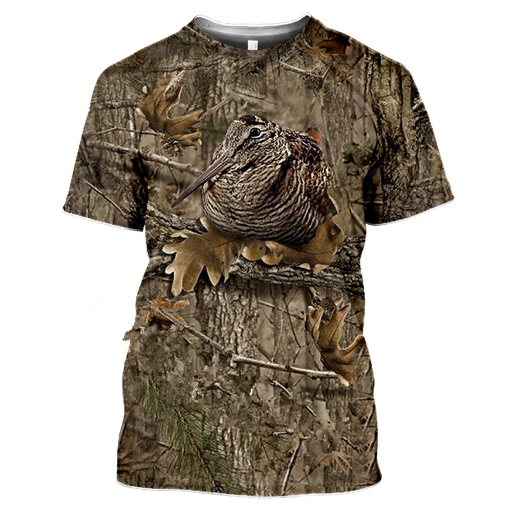 Hunting Outdoor Shirts - Kaus Pria Kasual Musim Panas Mode