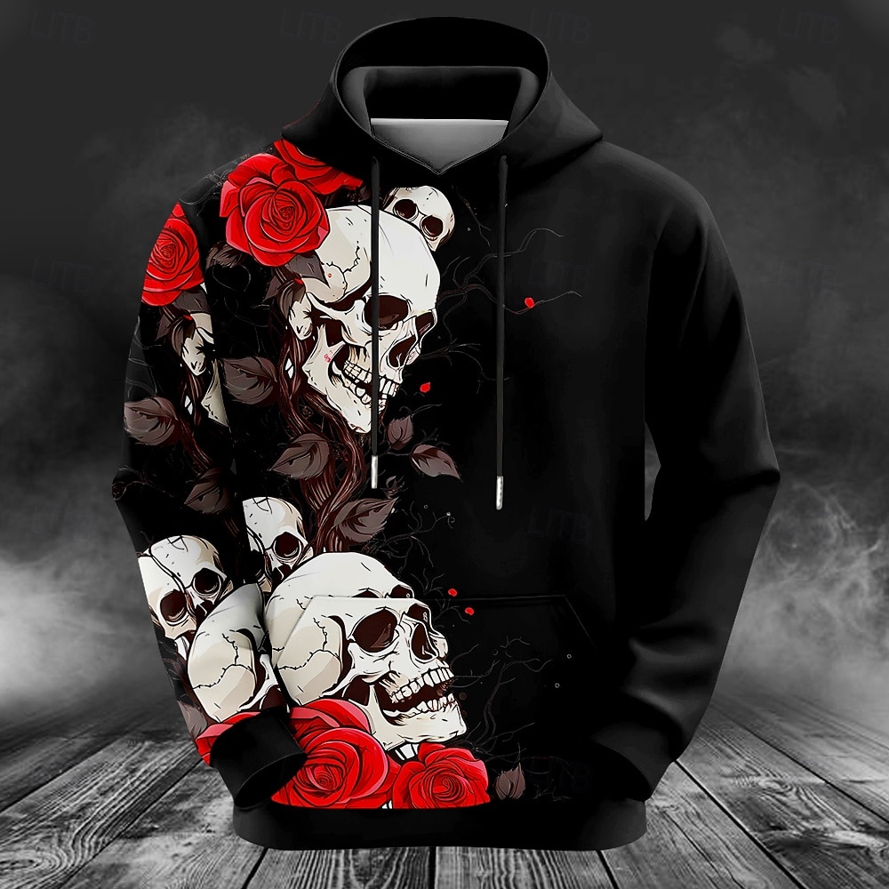 Outdoor Hunting Hoodie - Hoodie Pria Motif Rusa, Sweatshirt Fashion