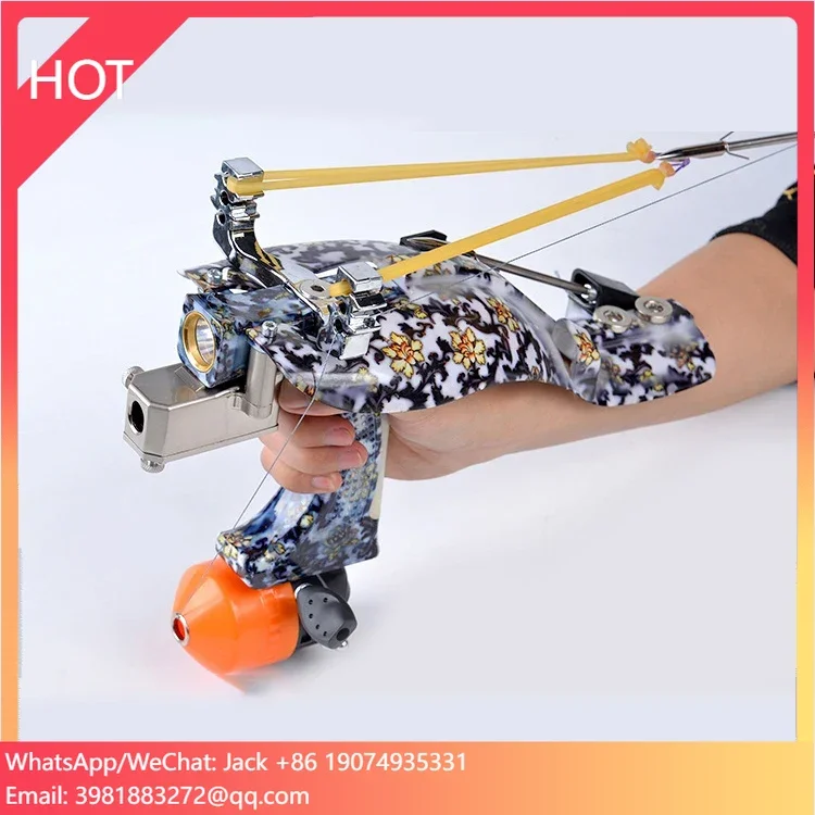 Outdoor Hunting And Fishing - Set Ketapel Memancing Panahan Presisi Tinggi,