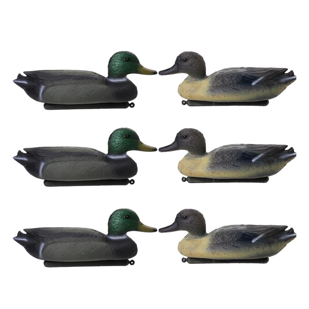 Decoy Duck Plastic - Umpan Bebek Apung Ukuran Asli Simulasi