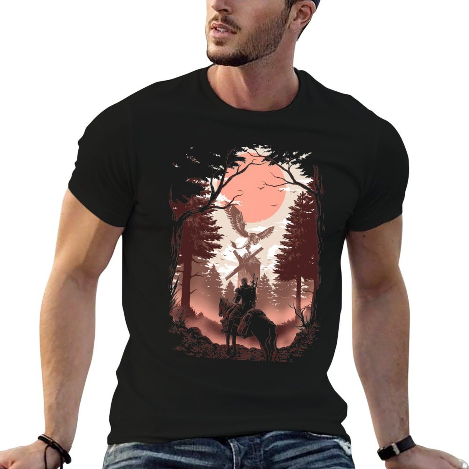 Wildman Hunting & Outdoor Polokwane - Kaos The Wild Hunt untuk Aktivitas