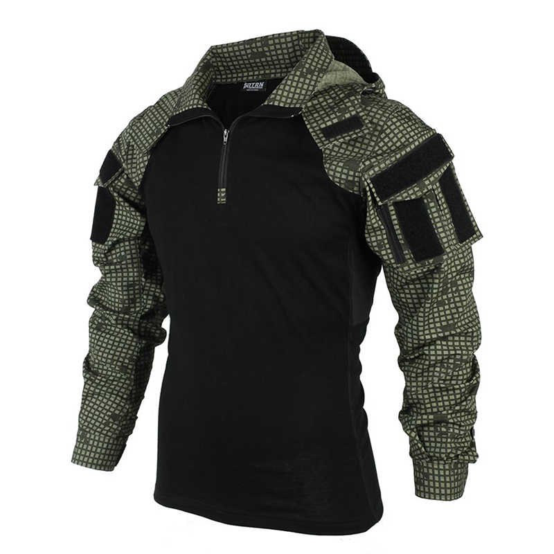 Hunting Outdoor Shirts - BACRAFT TRN Kemeja Tempur Pakaian Seragam