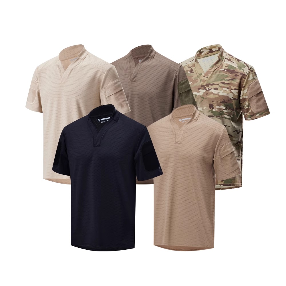 Outdoor Hunting T Shirts - Kaus Lengan Pendek Latihan Taktik Berburu