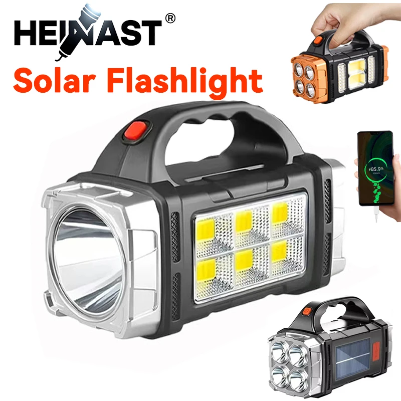 Outdoor Hunting And Fishing - Senter Genggam Kuat Senter USB Isi