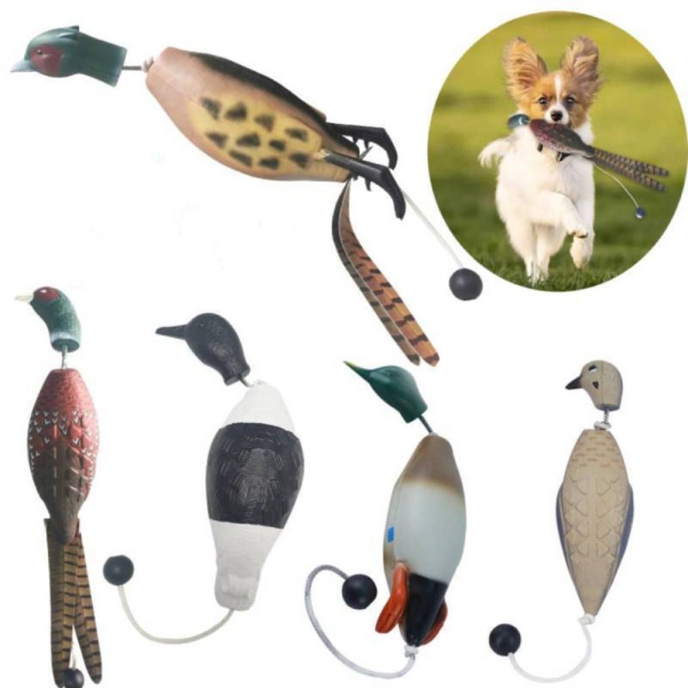 Decoy Duck Plastic - Mainan latihan anjing tahan gigit untuk