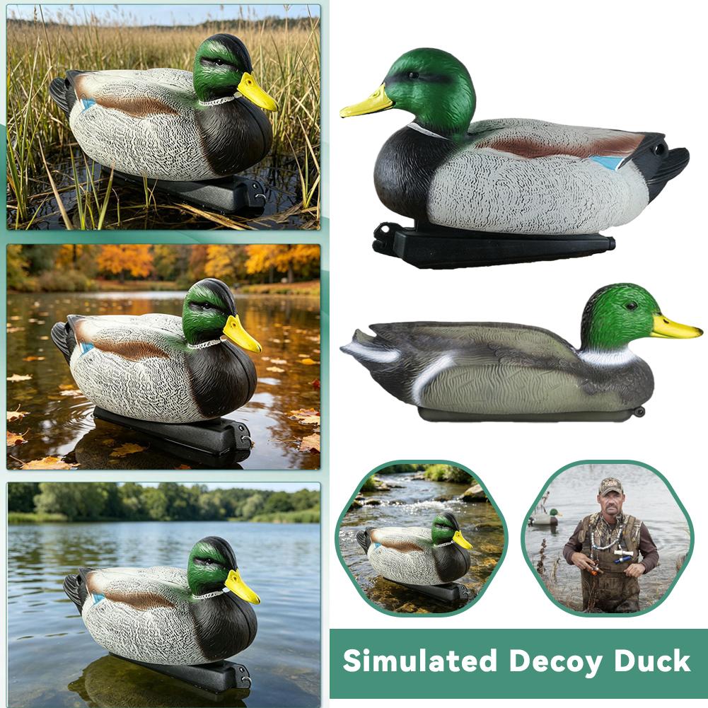Decoy Duck Plastic - Umpan Bebek Apung 3D Realistis dari