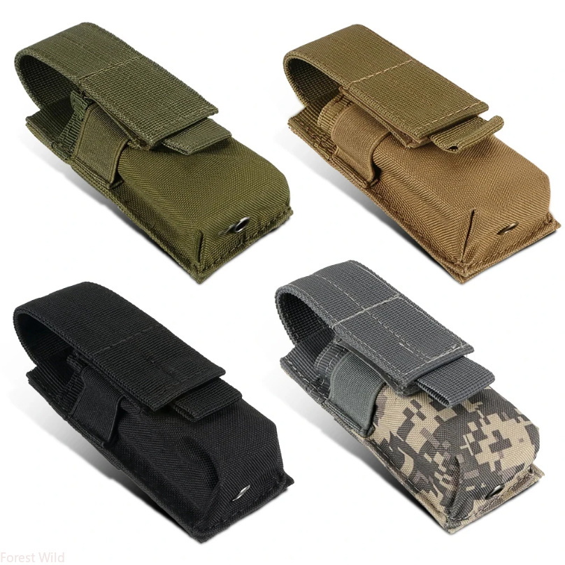 Outdoor Hunting Gear Storage - Kantong Majalah Taktis Tas Pistol Tunggal