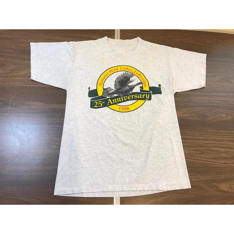 Wildman Hunting & Outdoor Polokwane - Kaos Vintage 90S Wild Turkey Federation