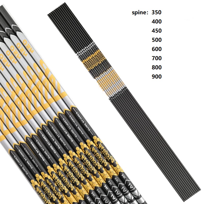 Arrow Carbon Shaft - 12 buah V1 tulang belakang 350