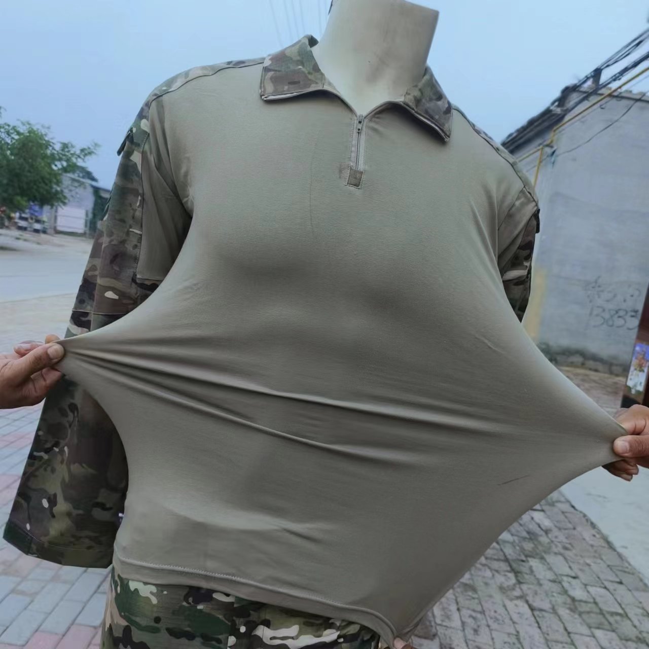 Kaus Hiking Taktis Luar Ruanga - Outdoor Hunting T Shirts ulasan dan harga