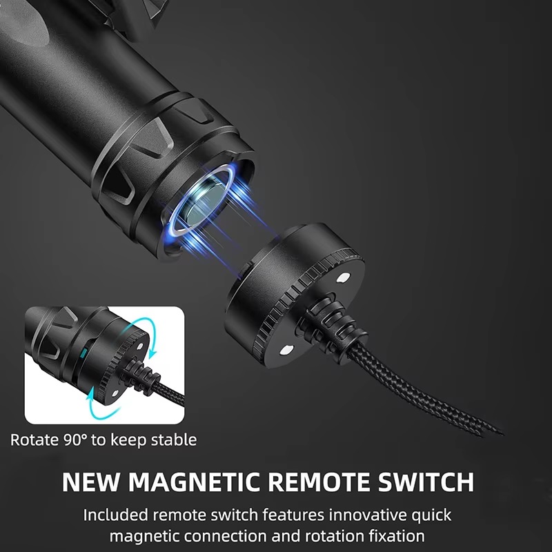Richfire 2500LM Senter Taktis  - Tactical Flashlight Rechargeable ulasan dan harga