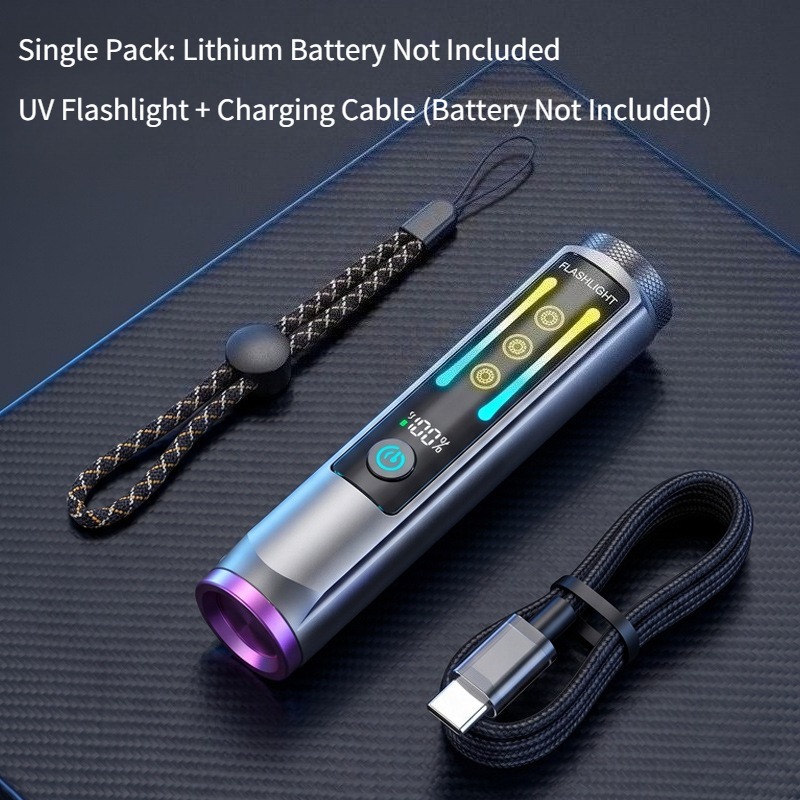 Senter LED Digital Daya Tinggi - Tactical Flashlight Rechargeable ulasan dan harga