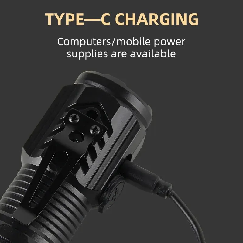 Senter Genggam Mini 3 LED Port - Tactical Flashlight Rechargeable ulasan dan harga