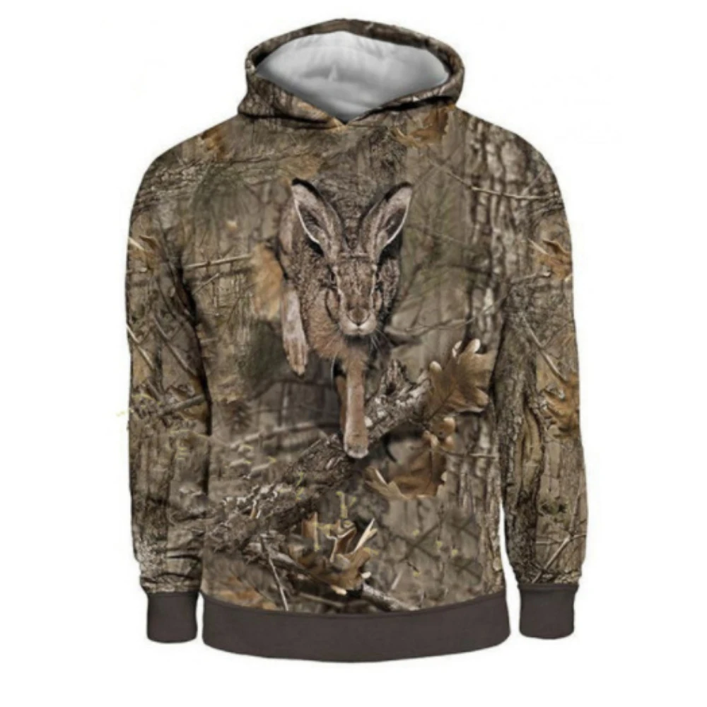 Jaket bertudung 3D pria dan wa - Outdoor Hunting Hoodie ulasan dan harga