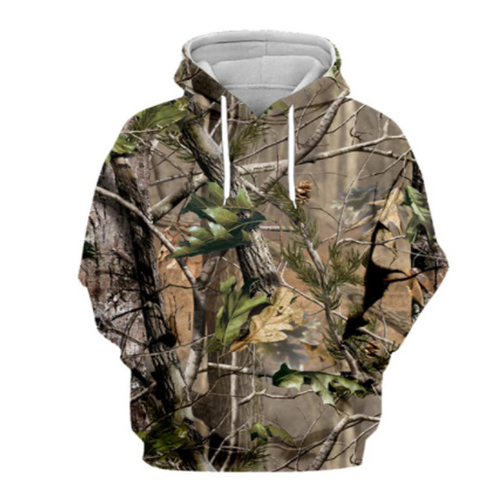 Jaket bertudung 3D pria dan wa - Outdoor Hunting Hoodie ulasan dan harga