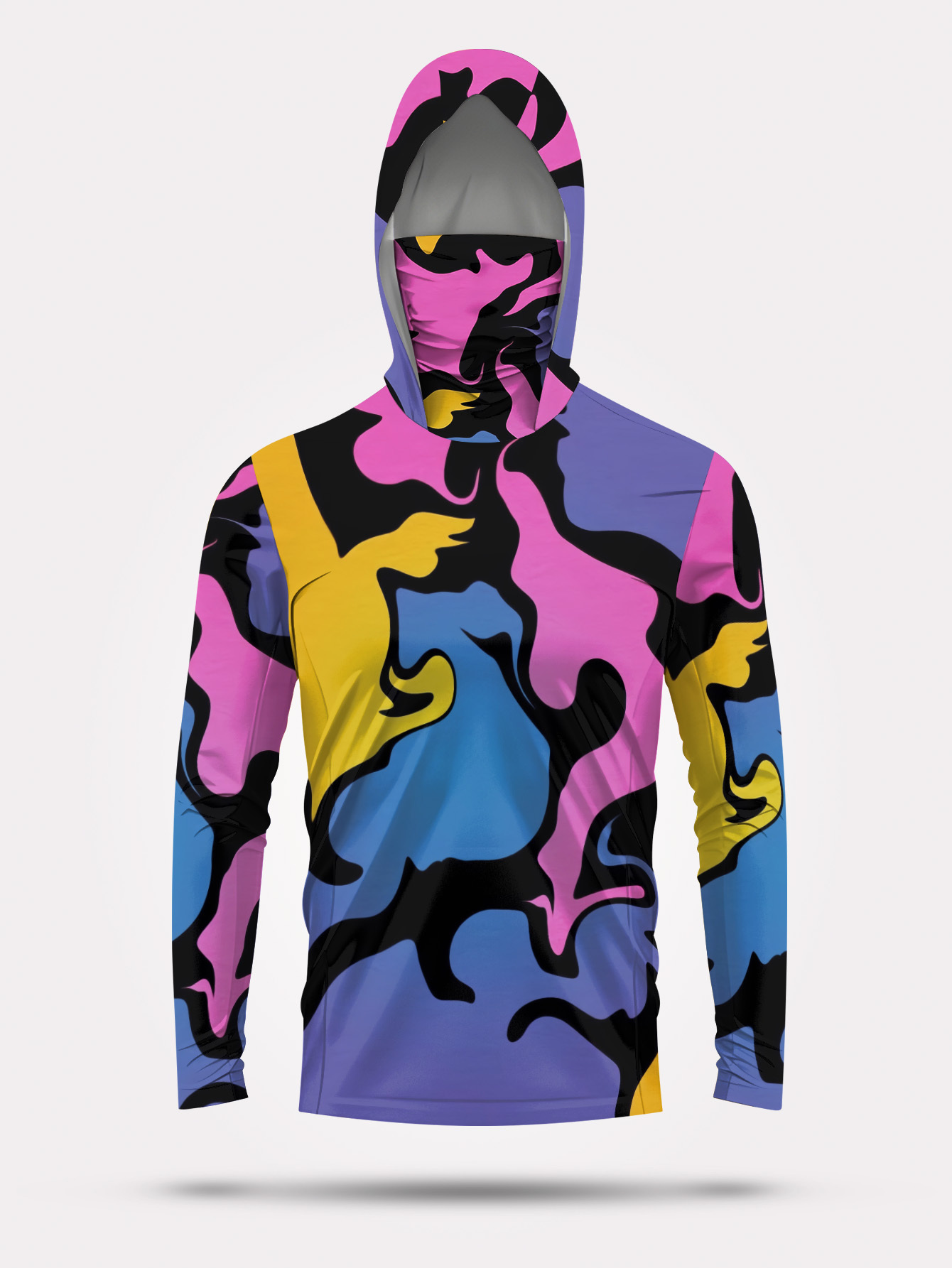Kaos hoodie mancing pria lenga - Hunting Outdoor Shirts ulasan dan harga