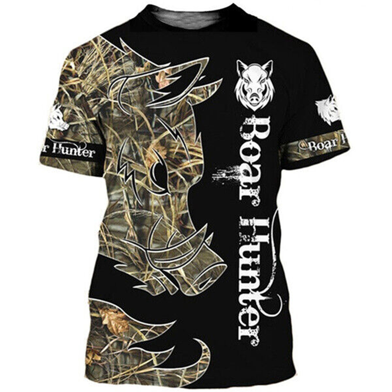 Kaos Pria Motif Berburu Hewan  - Wildman Hunting & Outdoor Polokwane ulasan dan harga