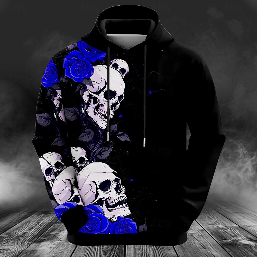 Hoodie Pria Motif Rusa, Sweats - Outdoor Hunting Hoodie ulasan dan harga
