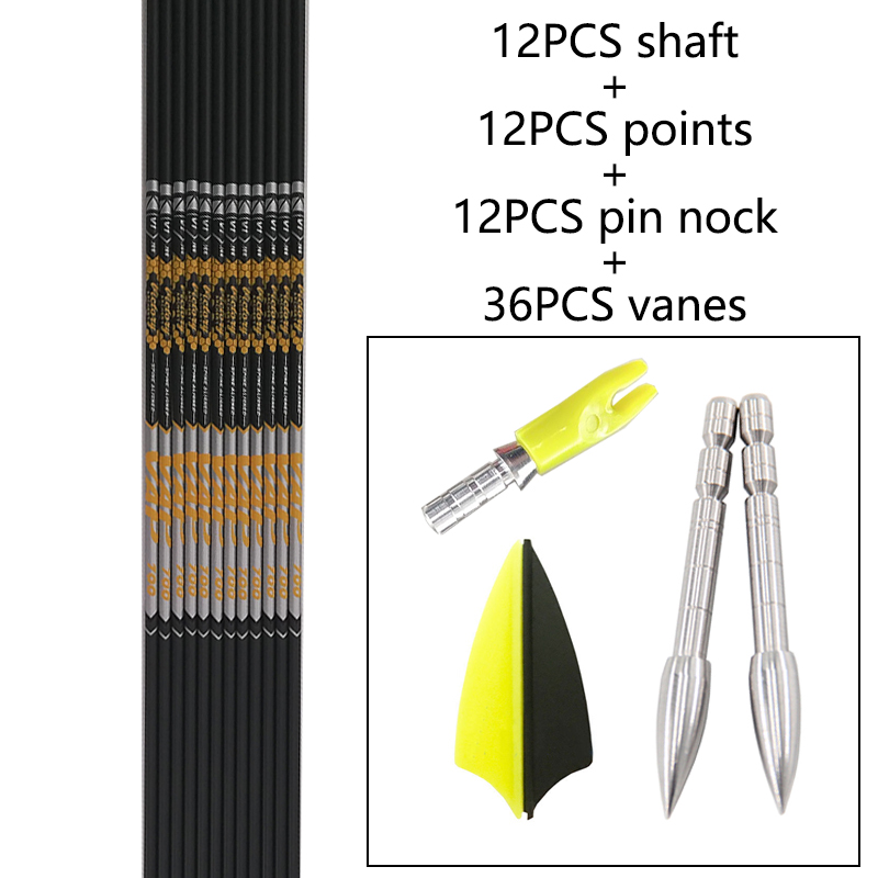 12 buah DIY ID panahan 4.2mm t - Arrow Carbon Shaft ulasan dan harga