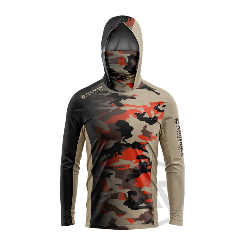 Masker memancing Hoodie, pakai - Outdoor Hunting Hoodie ulasan dan harga