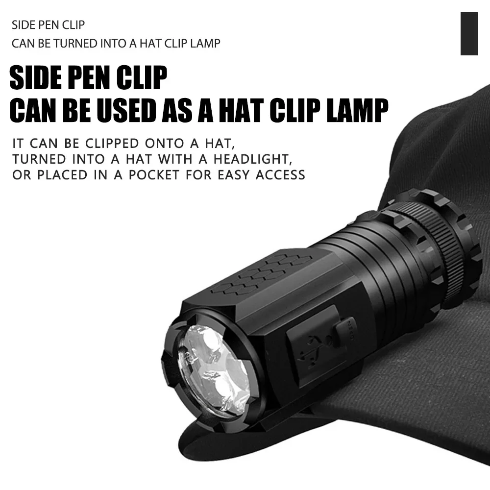 Senter LED Mini Kuat Senter Sa - Tactical Flashlight Rechargeable ulasan dan harga