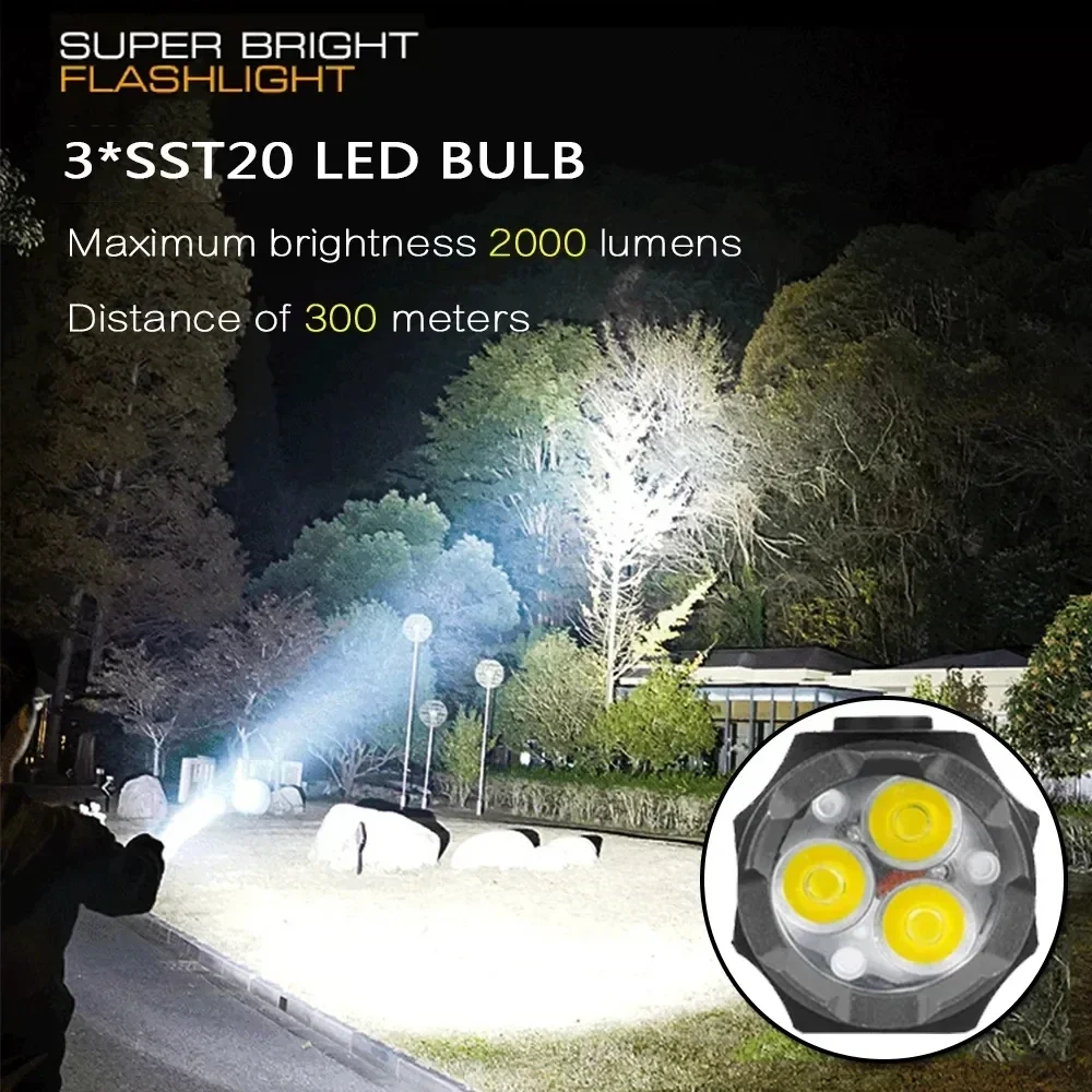 Senter LED Mini Kuat Senter Sa - Tactical Flashlight Rechargeable ulasan dan harga