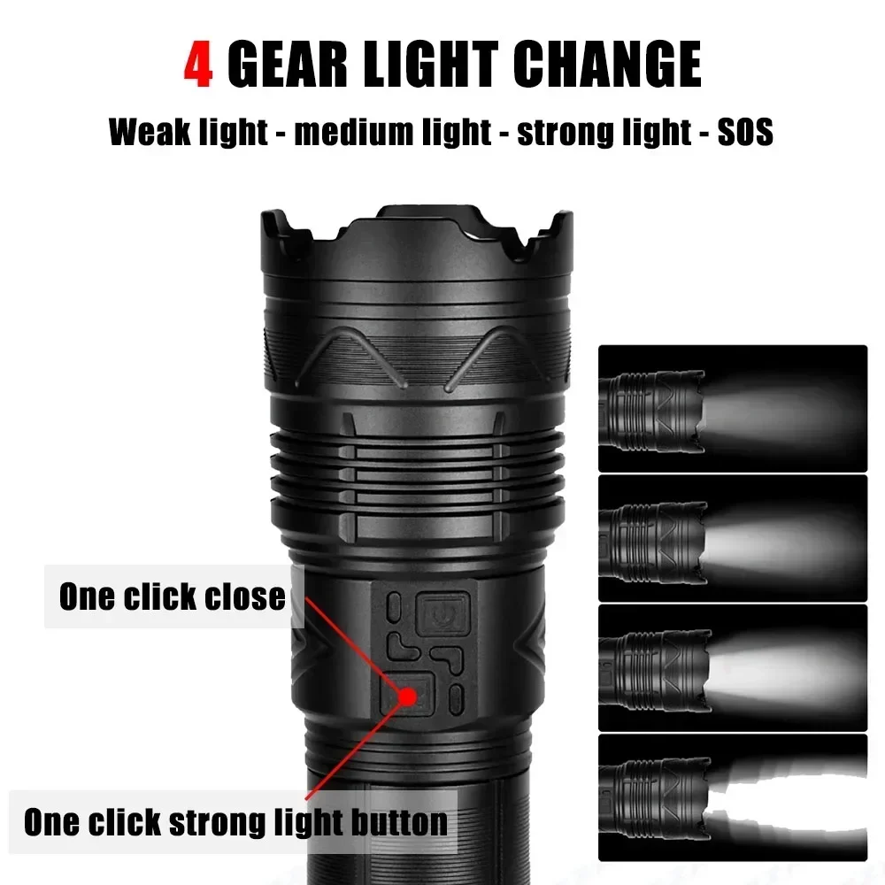 Senter LED Super Terang 990000 - Tactical Flashlight Rechargeable ulasan dan harga