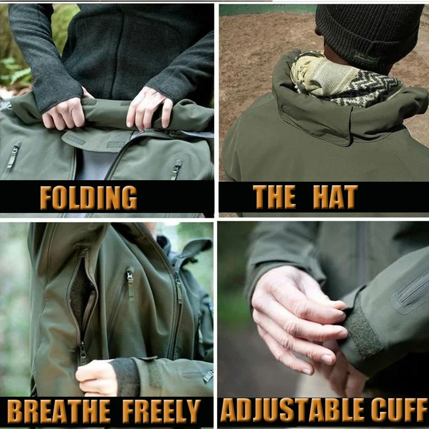 Jaket seragam Taktis pria, pak - Safari Outdoor Hunting Jackets ulasan dan harga