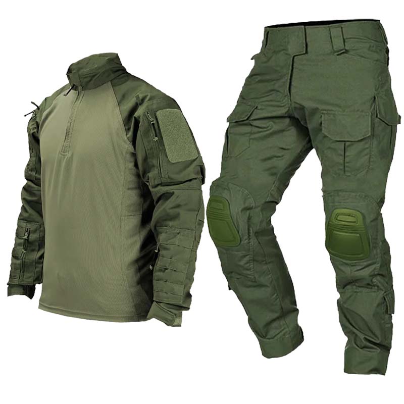 Setelan Taktis Tempur Luar Rua - Hunting Outdoor Shirts ulasan dan harga