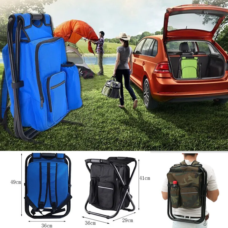 Tas Kursi Pancing Lipat 2 In 1 - Hunting And Fishing Outdoor Chairs ulasan dan harga