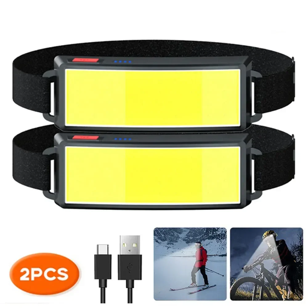 Lampu Depan LED Portabel COB L - Outdoor Hunting And Fishing ulasan dan harga