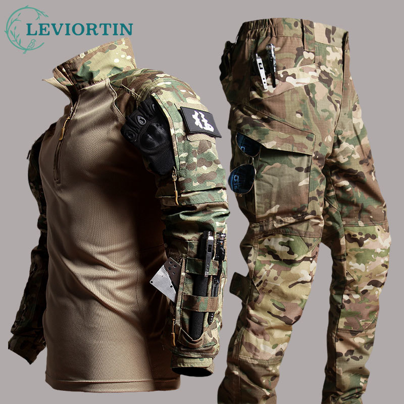 Setelan pakaian kerja pria, ka - Safari Outdoor Hunting Jackets ulasan dan harga