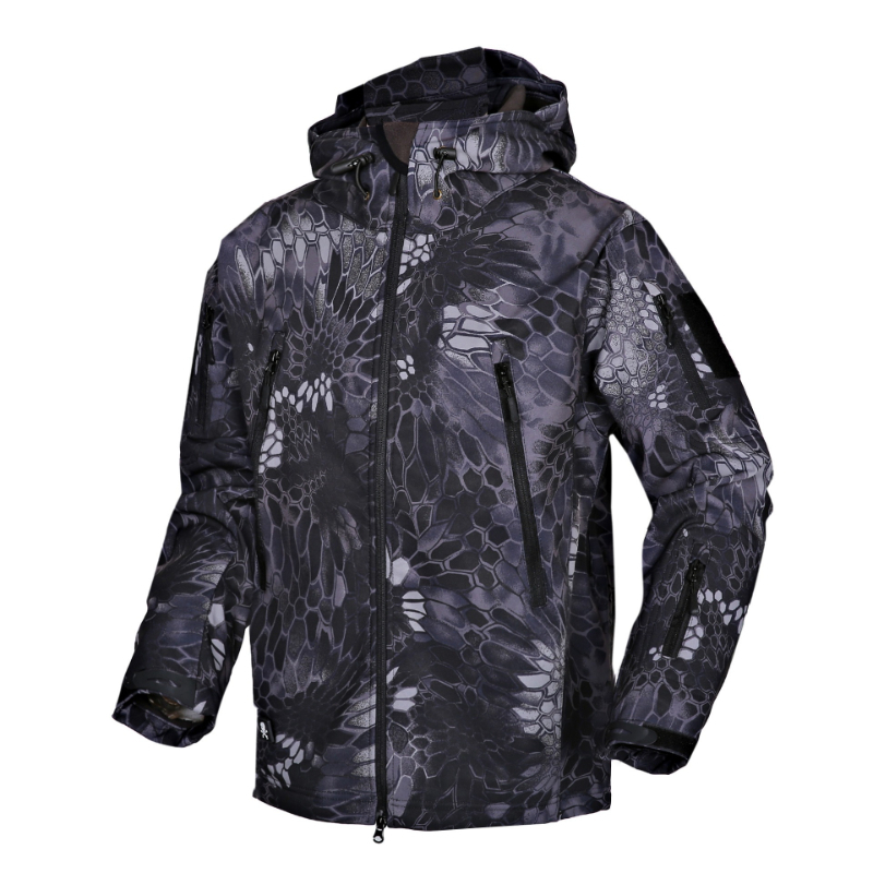 Jaket Soft Shell Kulit Hiu TAD - Outdoor Hunting Hoodie ulasan dan harga