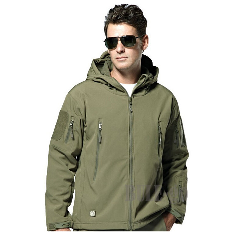 Jaket Soft Shell Kulit Hiu TAD - Outdoor Hunting Hoodie ulasan dan harga