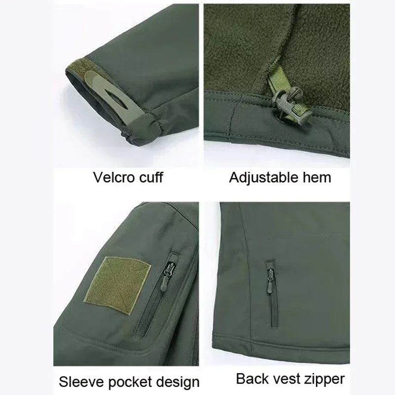 2025 Non Set Jaket SoftShell M - Safari Outdoor Hunting Jackets ulasan dan harga