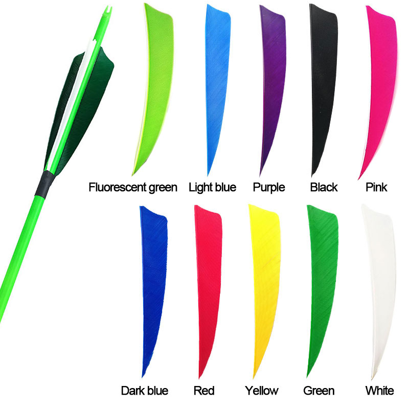 50pcs Bulu Panah Archery 4'' B - Arrow Carbon Shaft ulasan dan harga