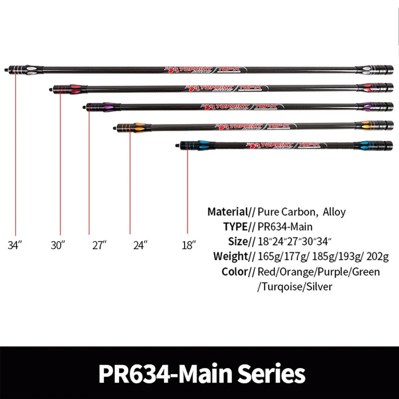 Penstabil Keseimbangan TOPOINT - Arrow Carbon Shaft ulasan dan harga