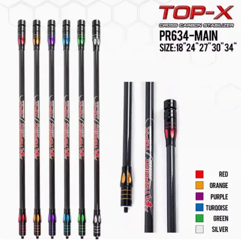 Penstabil Keseimbangan TOPOINT - Arrow Carbon Shaft ulasan dan harga