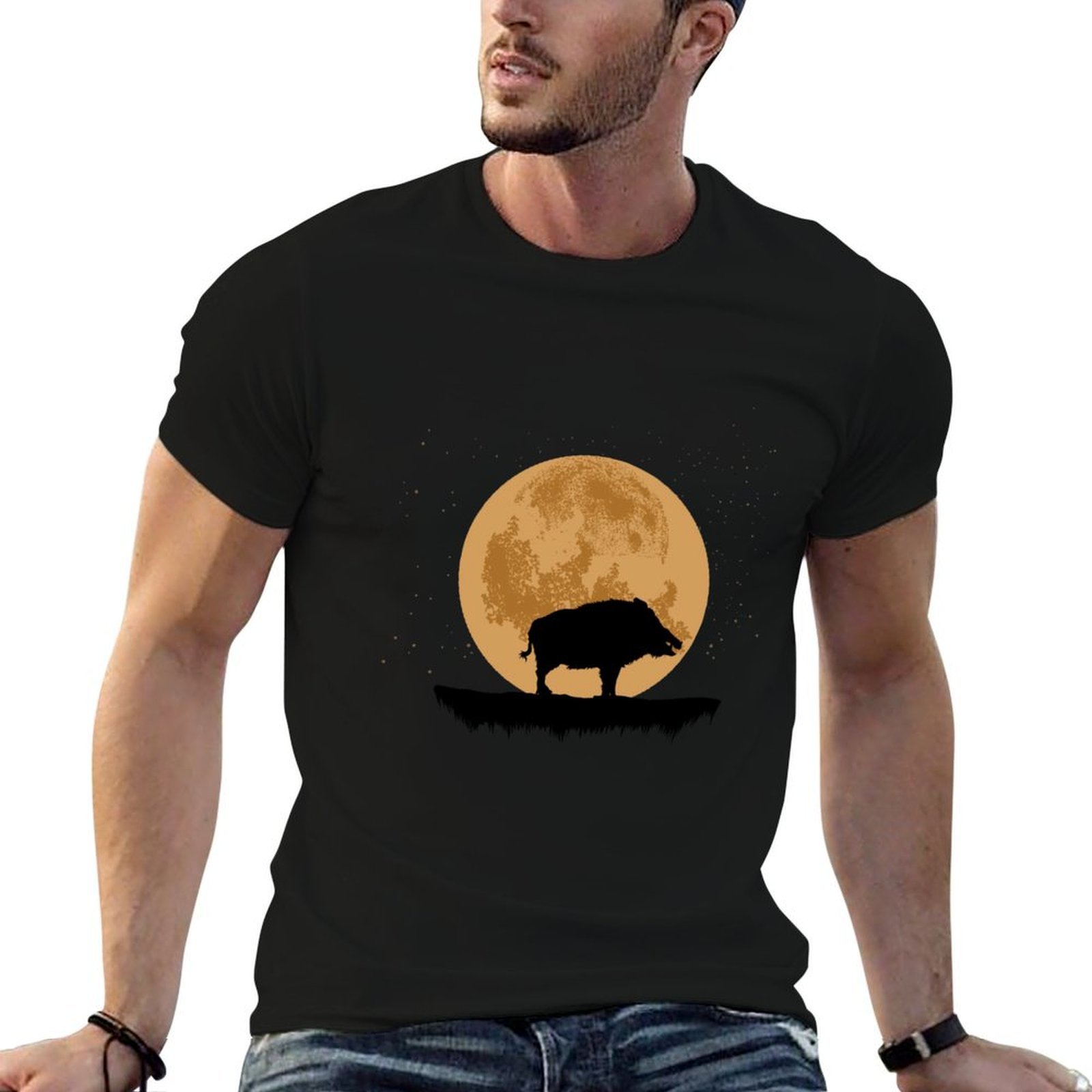 Kaos Berburu Babi Hutan Bulu B - Wildman Hunting & Outdoor Polokwane ulasan dan harga