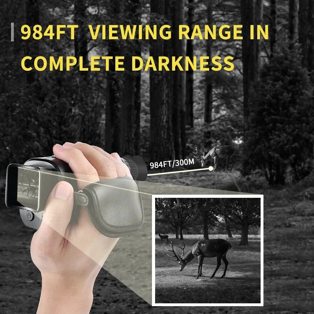 Monokular kamera inframerah 10 - Hunting Outdoor Camera ulasan dan harga