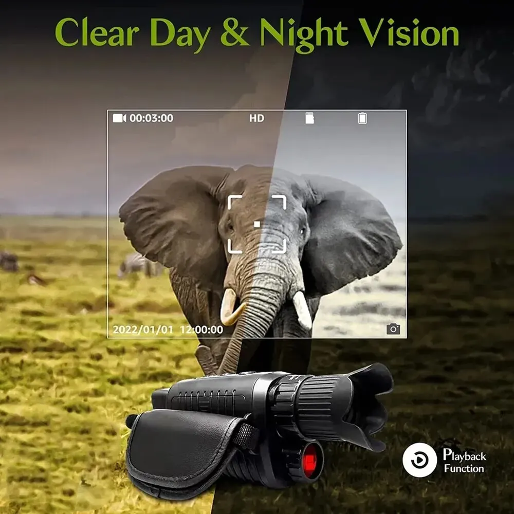 Monokular kamera inframerah 10 - Hunting Outdoor Camera ulasan dan harga