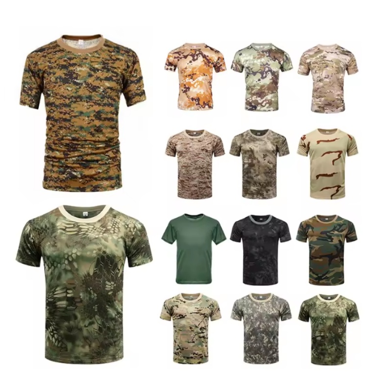 Kaos Olahraga Pria Outdoor 3D  - Outdoor Hunting T Shirts ulasan dan harga