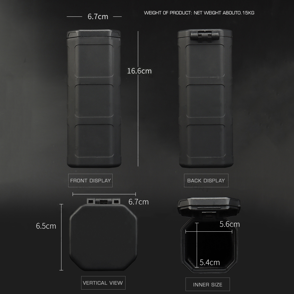 Kotak Peralatan Taktis Tahan G - Outdoor Hunting Gear Storage ulasan dan harga