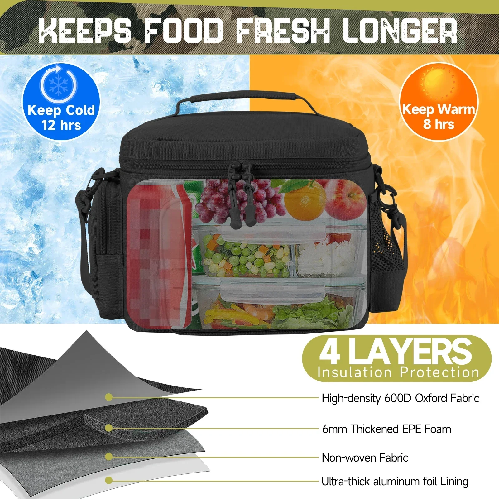 Tas Pendingin Termal Taktis 13 - Outdoor Hunting Gear Storage ulasan dan harga