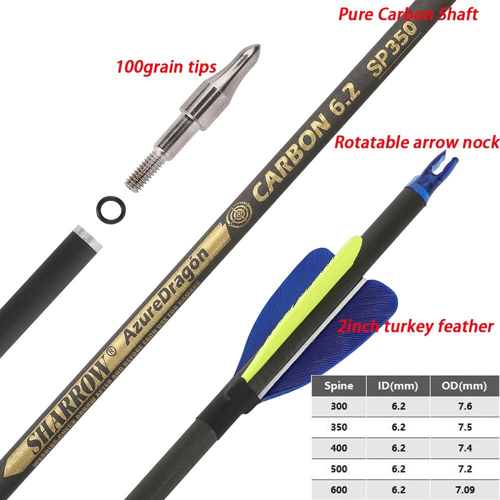 Anak Panah Karbon 32 Inci Spin - Arrow Carbon Shaft ulasan dan harga