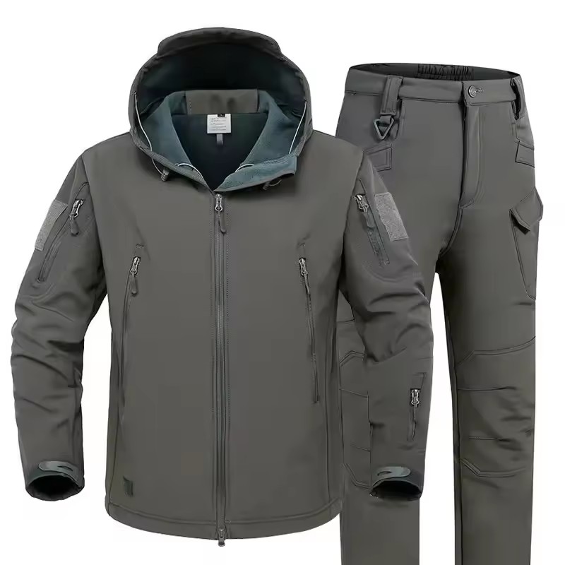 Setelan Kamuflase Pria Tebal M - Safari Outdoor Hunting Jackets ulasan dan harga