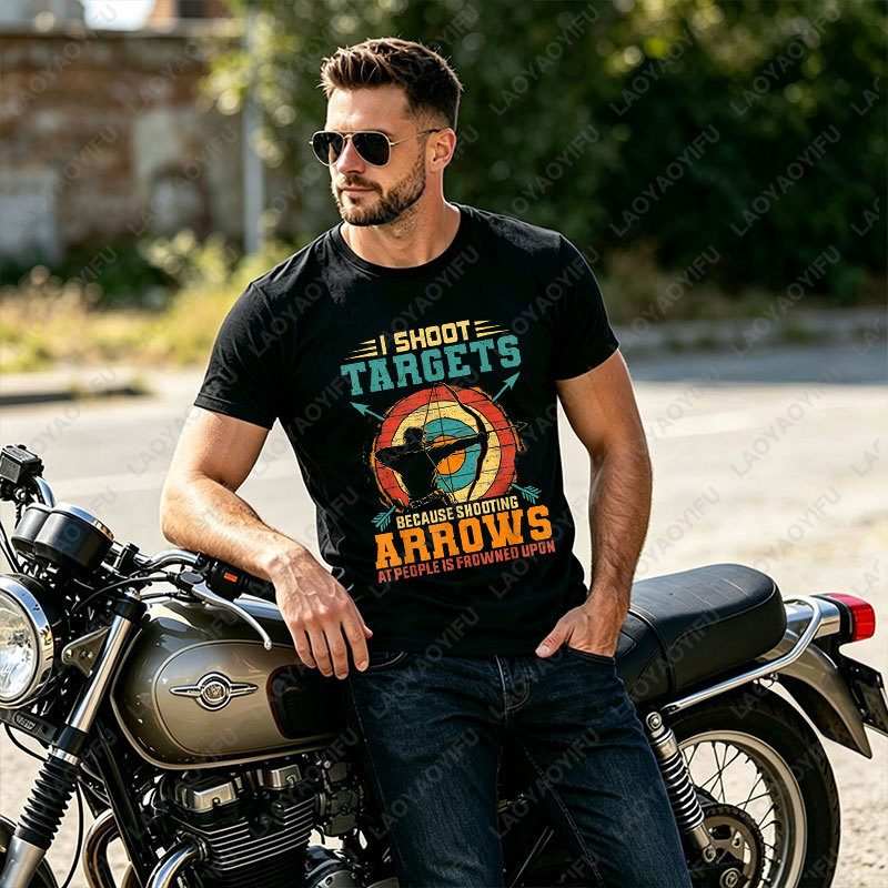 Kaos Grafis Latihan Panahan Ka - Outdoor Hunting Graphic Tees ulasan dan harga